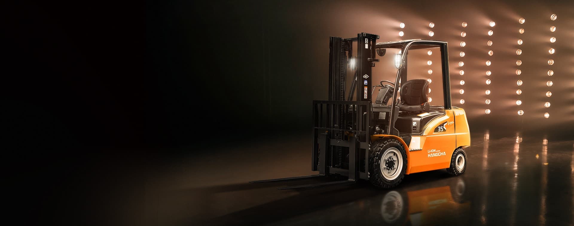 Hangcha 3.5 tonne lithium-ion forklift