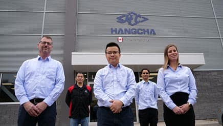 Foundation of Hangcha Forklift Canada Inc. in Montreal